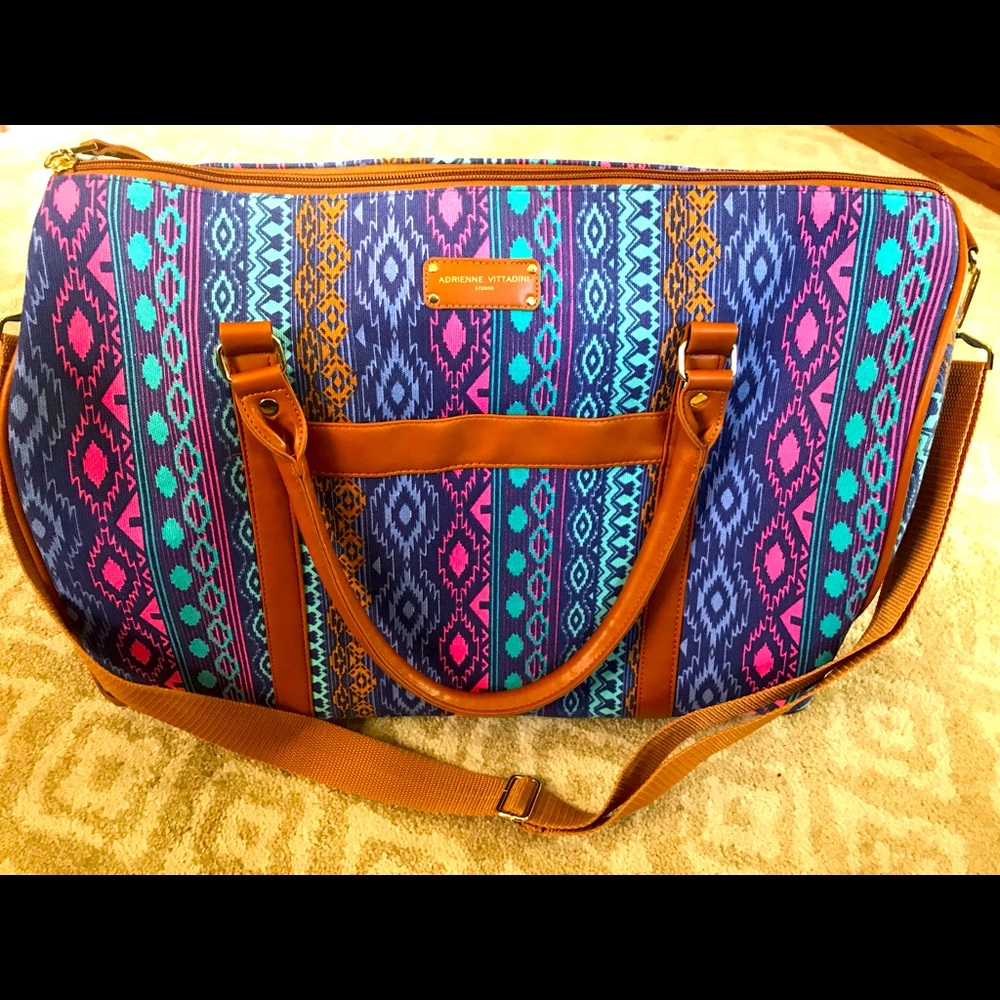 Navajo weekender bag like new!